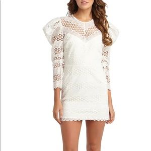 Bardot Lana Puff Sleeve Dress